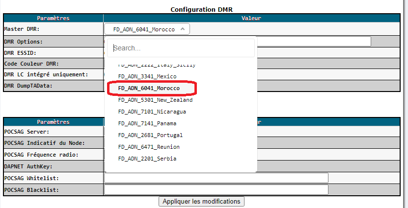 Configuration Pi-Star ADN
